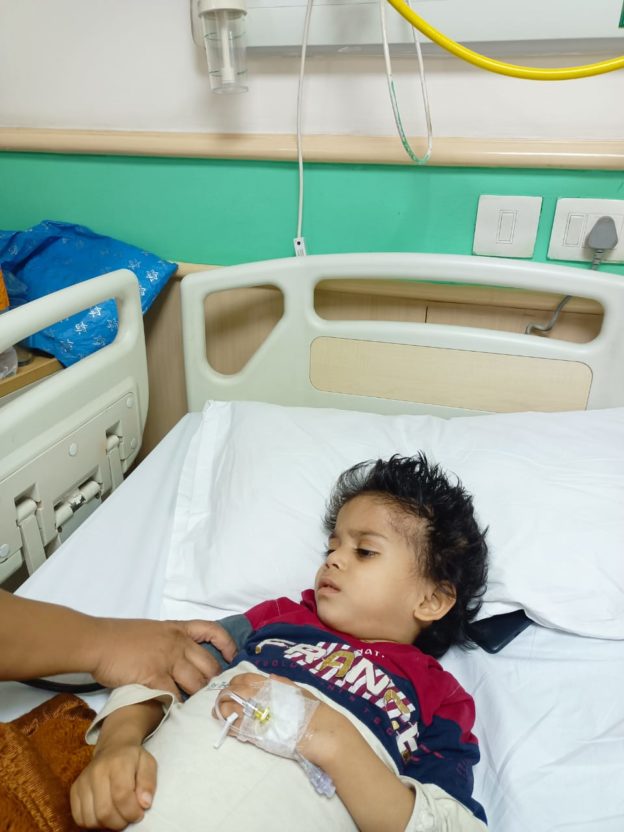 Cancer patient Dhruvi
