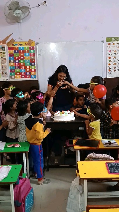 Birthday Celebration with Poor Kids