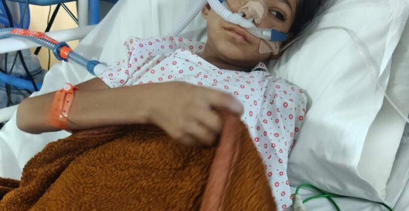 Pritam in Hospital