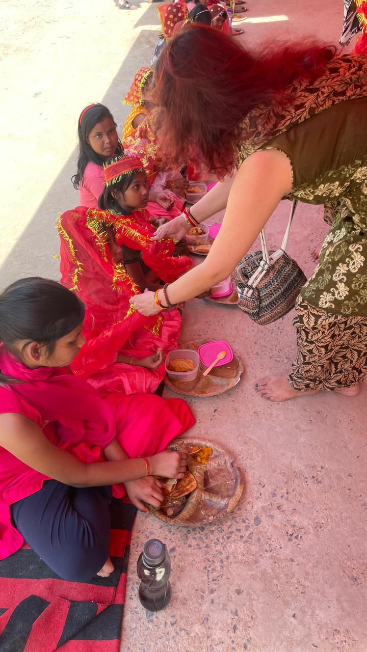 Navratri Prasad distribution