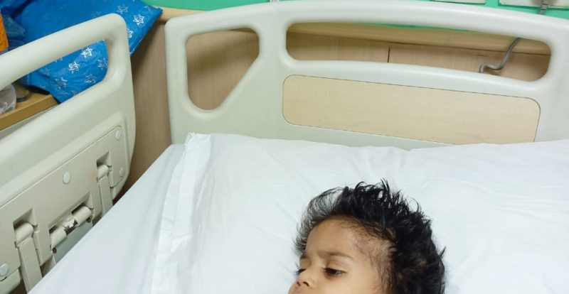 Cancer patient Dhruvi
